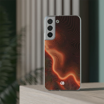 Caldera Ridge · Lite Phone Case for Samsung · Orange