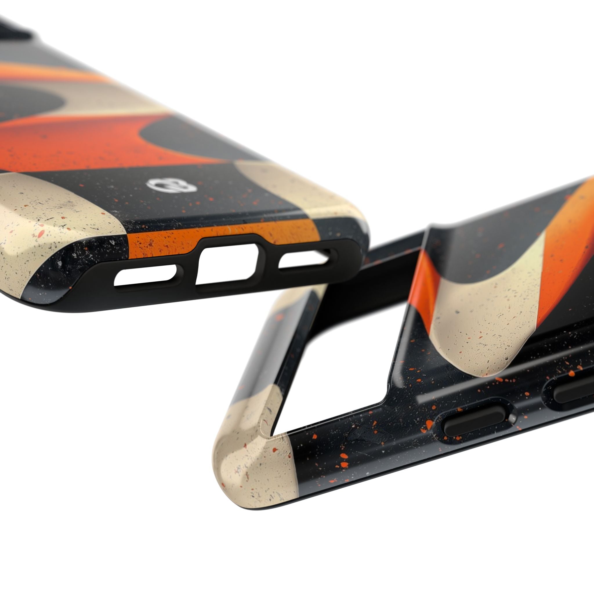 Orange Grit Twist · Tough Phone Case for Google Pixel