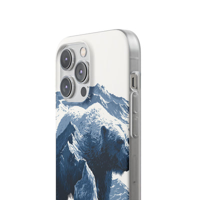 Fjord Summit Bear · Lite Phone Case for iPhone ·  Blue