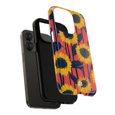 Solar Navy Bloom · Tough+ Phone Case for iPhone · Magsafe