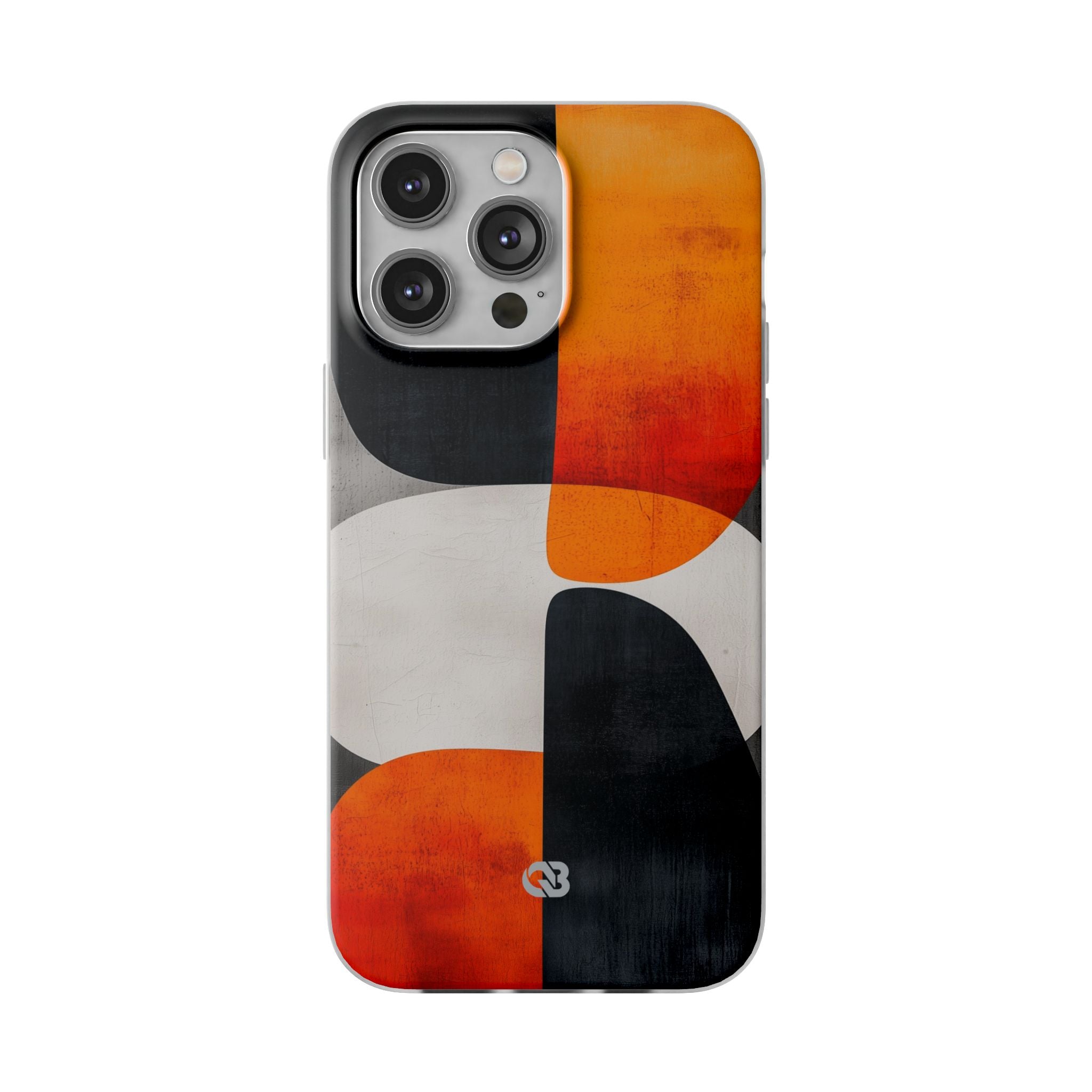 Burnt Amber Flow · Soft Phone Case for iPhone
