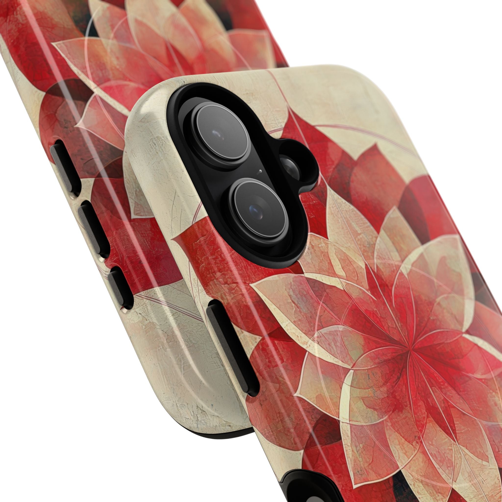 Crimson Petal Peak · Tough+ Phone Case for iPhone · Magsafe