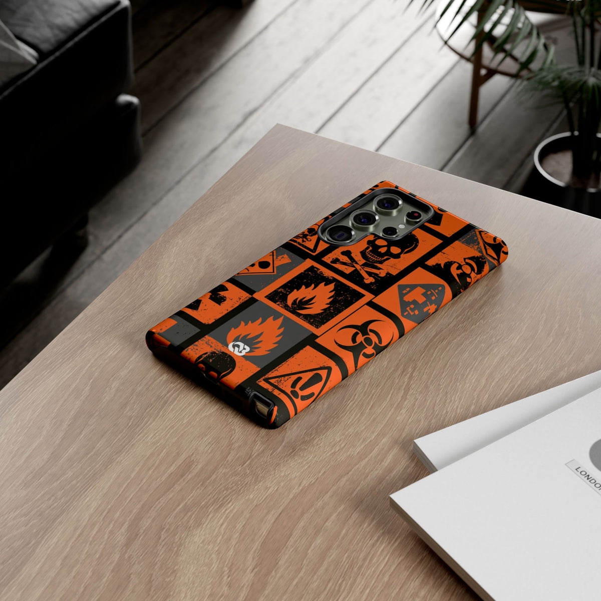 Urban Hazard · Tough Phone Case for Samsung · Orange