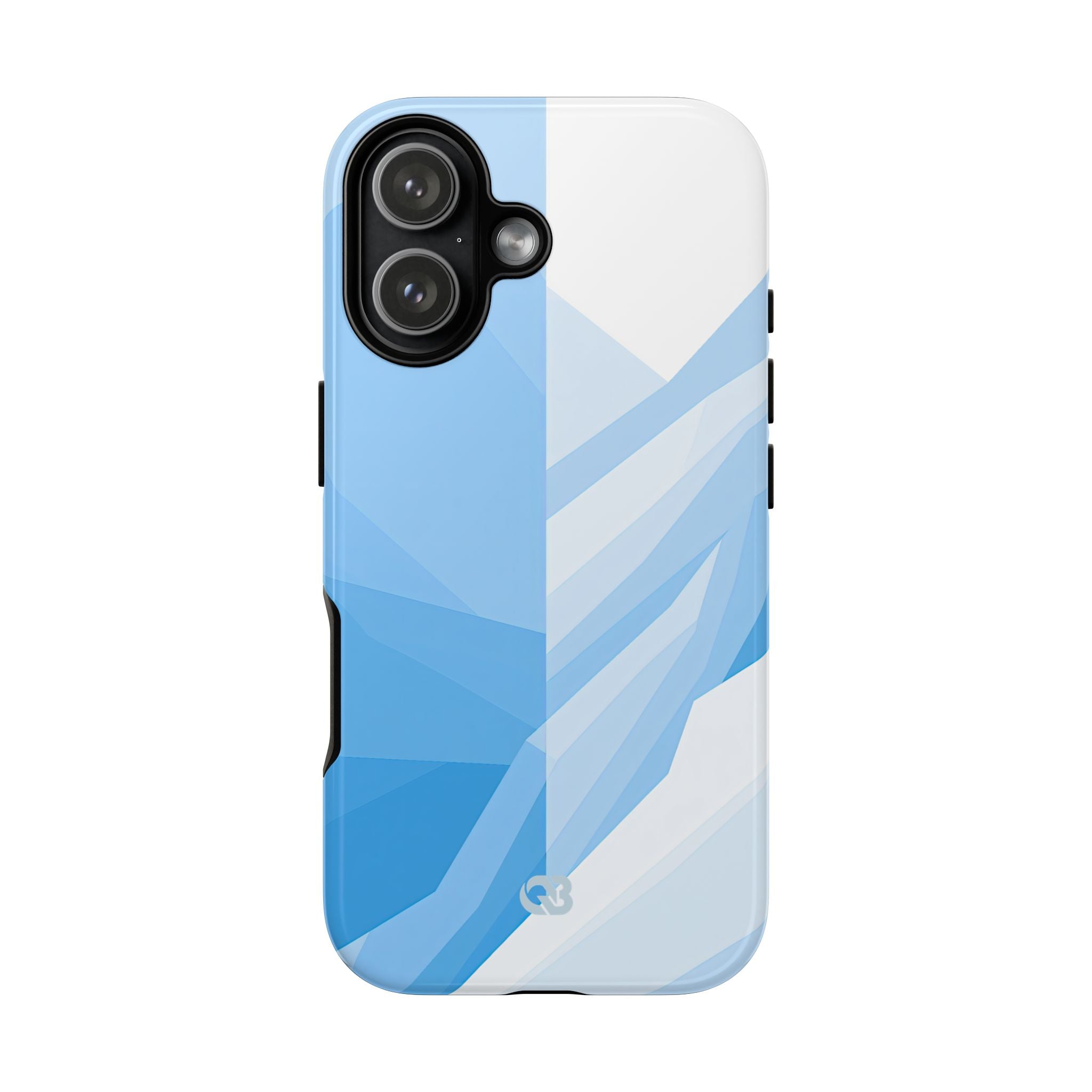 Blue Tough Phone Case for iPhone - Arctic Glacial Ridge