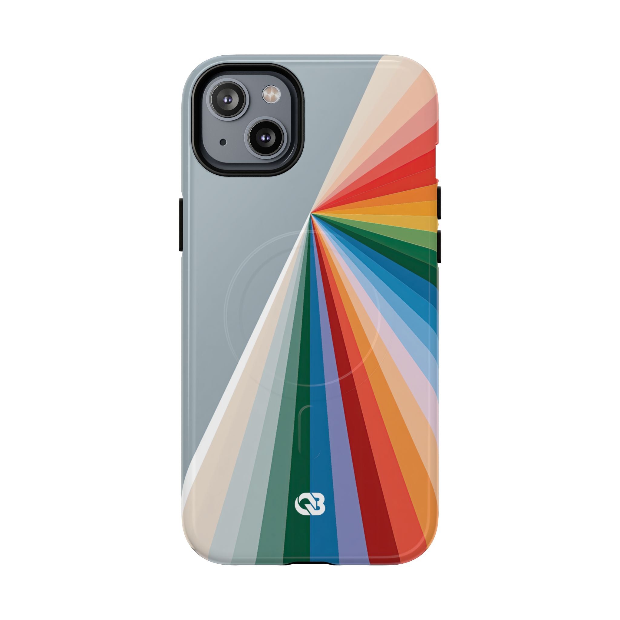 Grey Tough 2.0 Magsafe Phone Case for iPhone - Slate Prism Burst