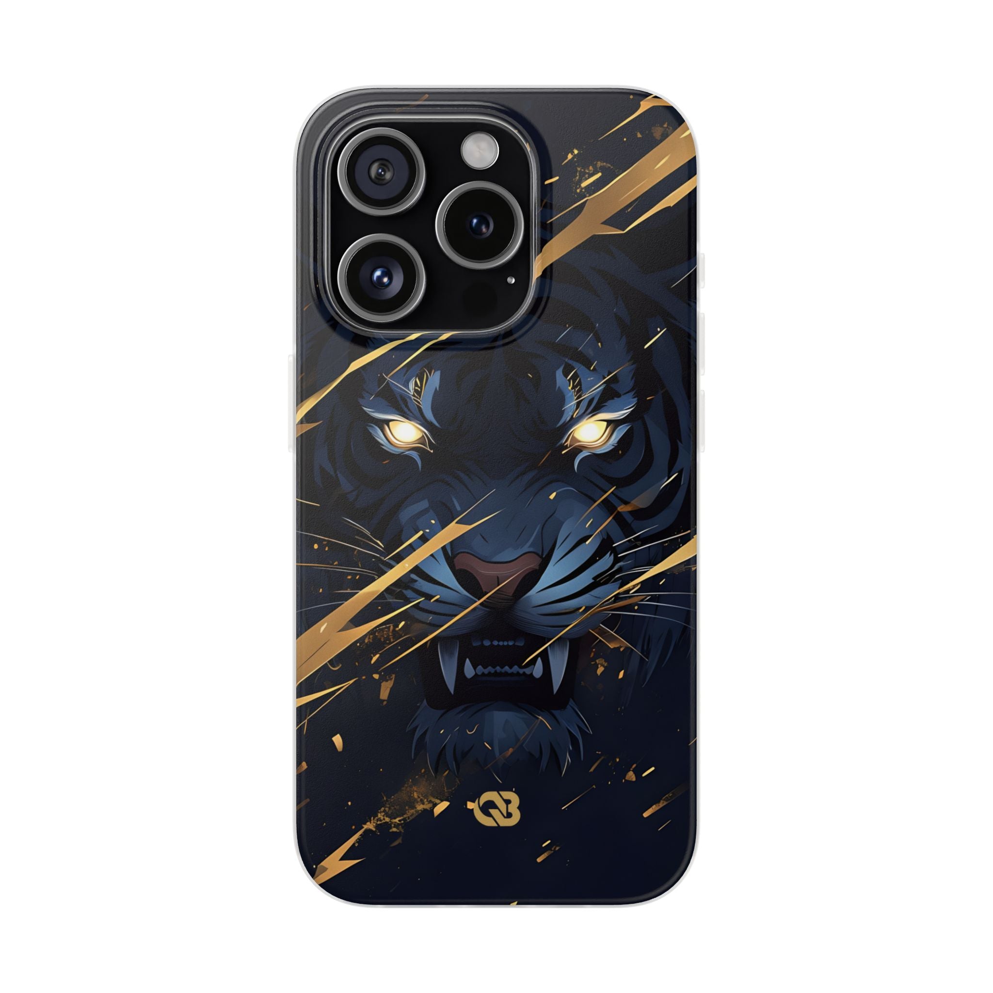 Obsidian Gold Predator · Soft Coque de téléphone pour iPhone