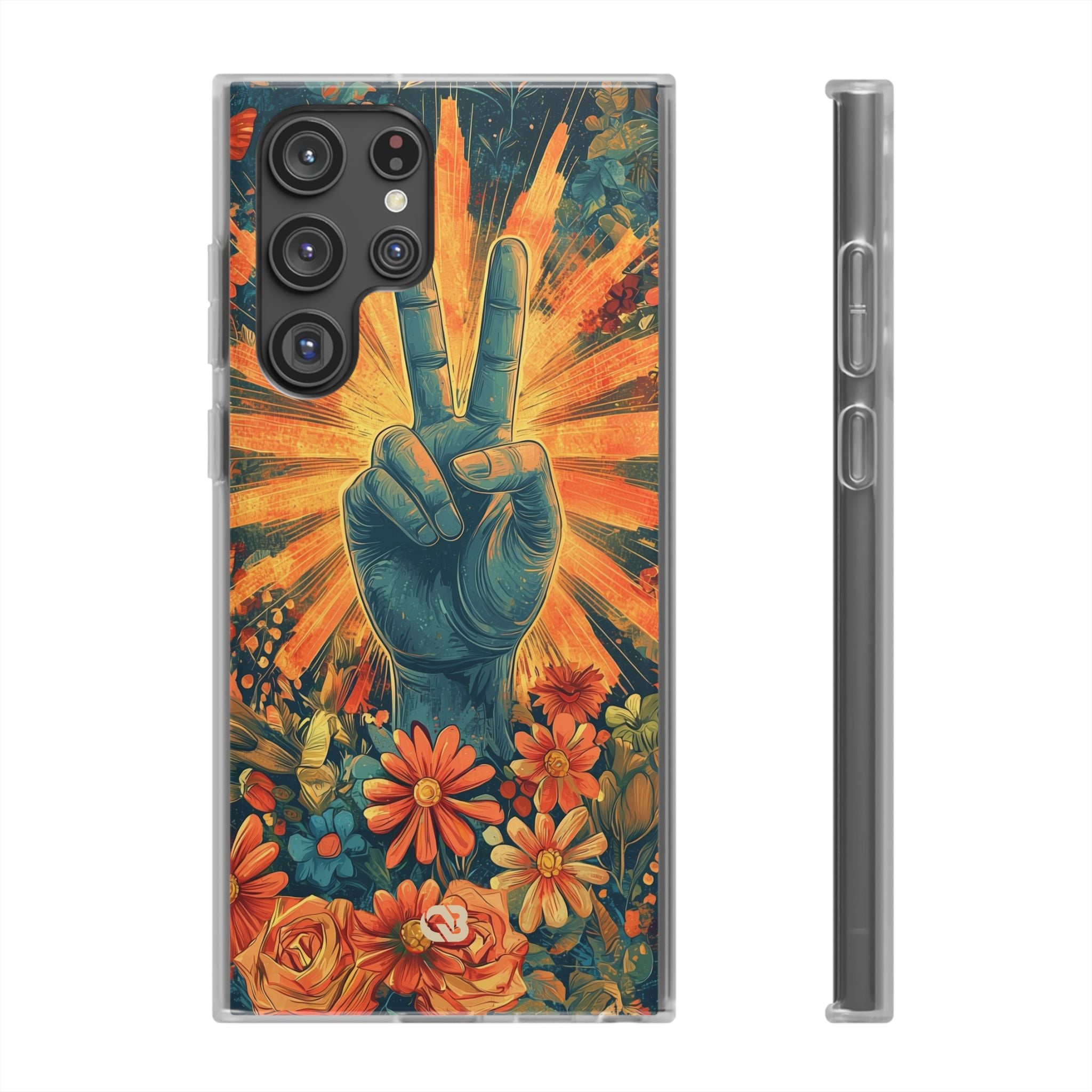 Radiant Peace Bloom · Soft Phone Case for Samsung