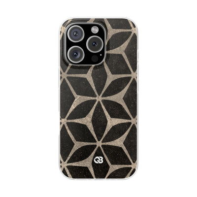 Concrete Mosaic Star · Lite Phone Case for iPhone ·  Black