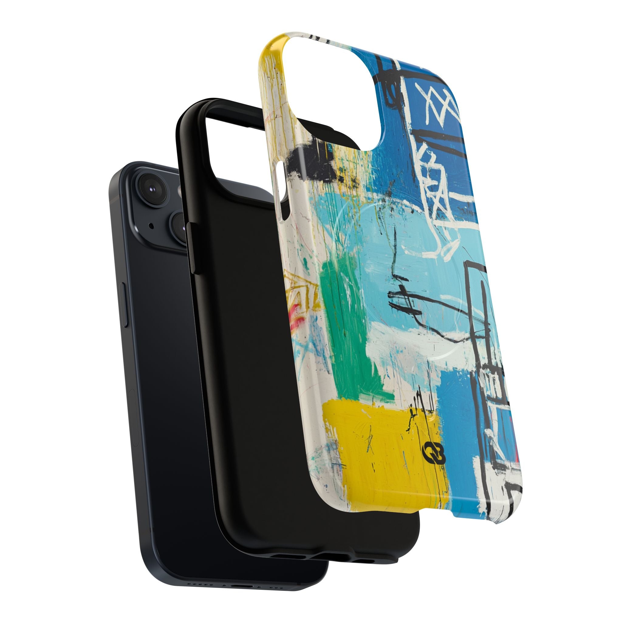Azure Urban Scribble · Tough+ Phone Case for iPhone · Magsafe