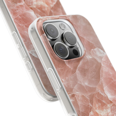 Rose Quartz Facet · Lite Phone Case for iPhone ·  Pink