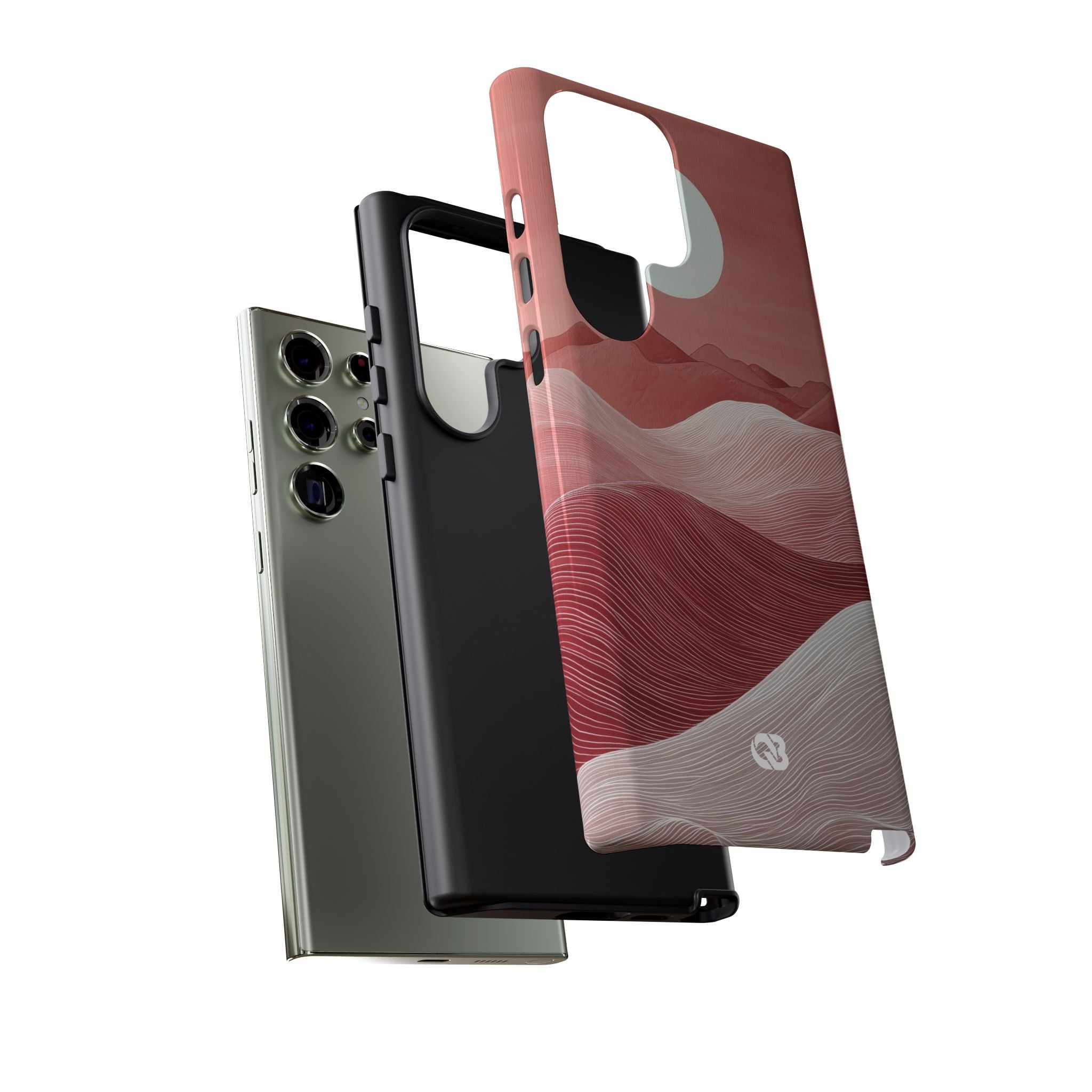 Crimson Dune Horizon · Tough Hoesje voor Samsung