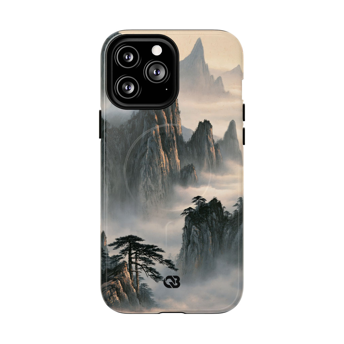Sacred Mountain Mist · Tough 2.0 Magnetic Phone Case for iPhone · Beige