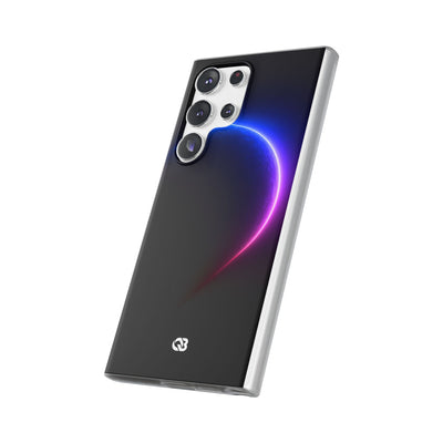 Luminous Eclipse · Lite Phone Case for Samsung · Black