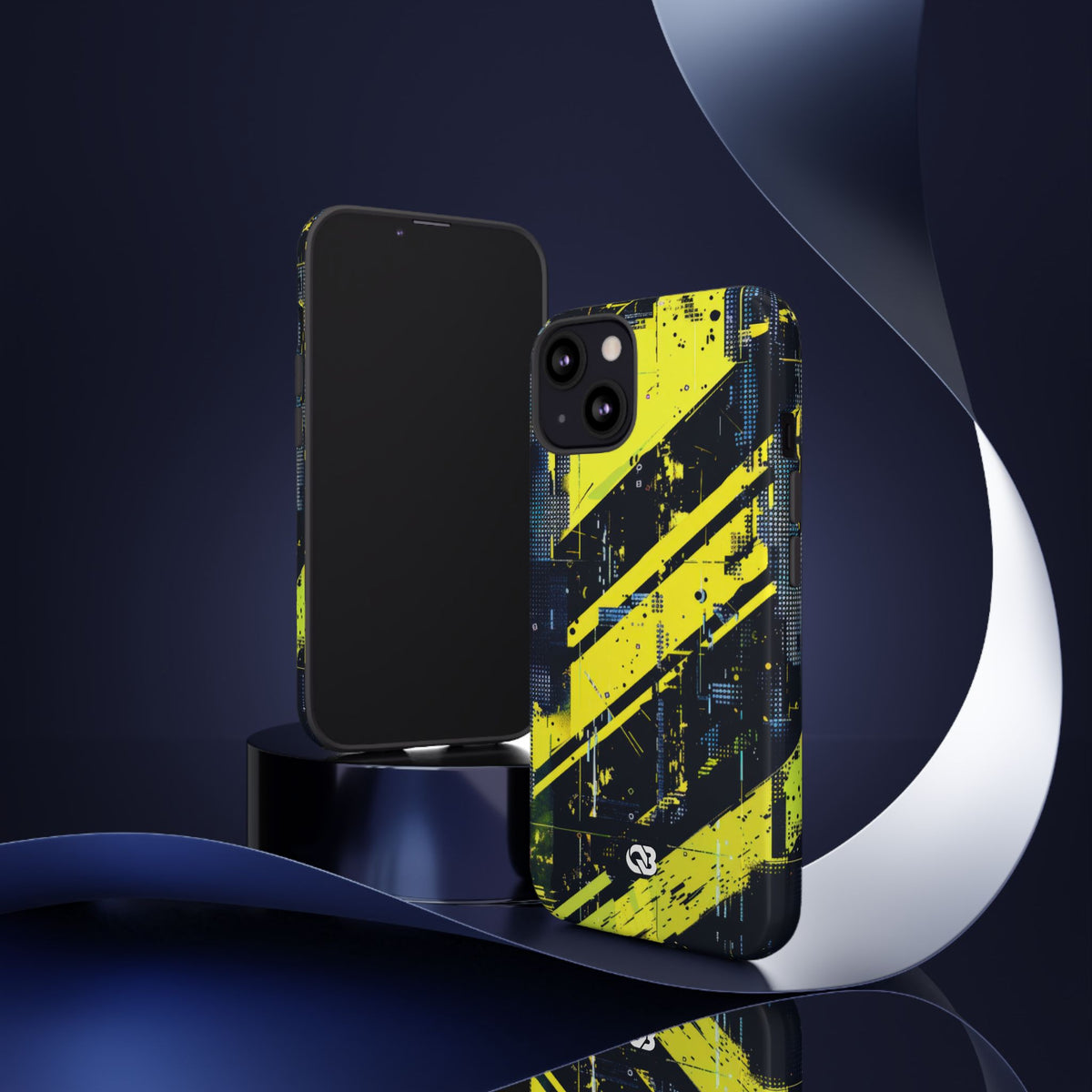 Acid Hazard · Tough Phone Case for iPhone · Yellow