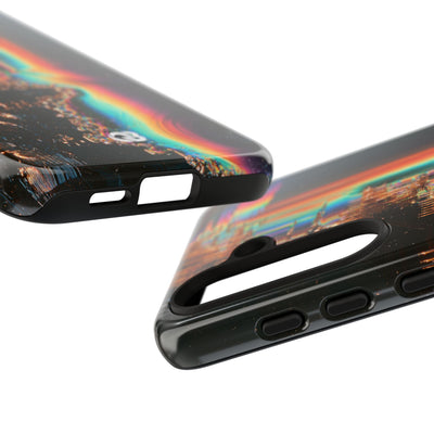Prismatic Circuit · Tough Phone Case for Samsung · Black