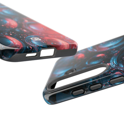 Aqua Gel Spheres · Tough Phone Case for Samsung · Blue