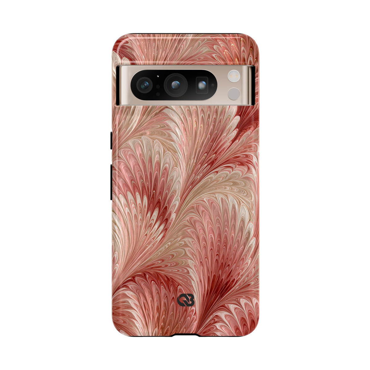 Blush Petal Plume · Tough Phone Case for Pixel ·  Pink