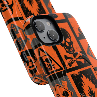 Urban Hazard · Tough 2.0 Magnetic Phone Case for iPhone · Orange