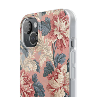 Blush Peony Jacquard · Lite Phone Case for iPhone ·  Pink