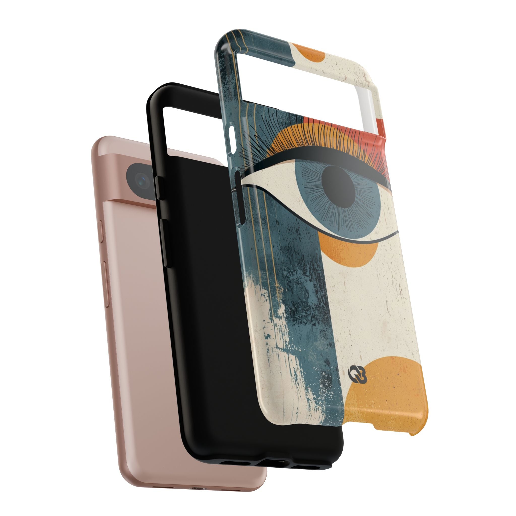 Distressed Azure Ocular · Tough Phone Case for Google Pixel