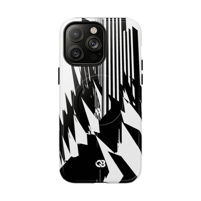 Orbital Spire · Tough 2.0 Magnetic Phone Case for iPhone · Black