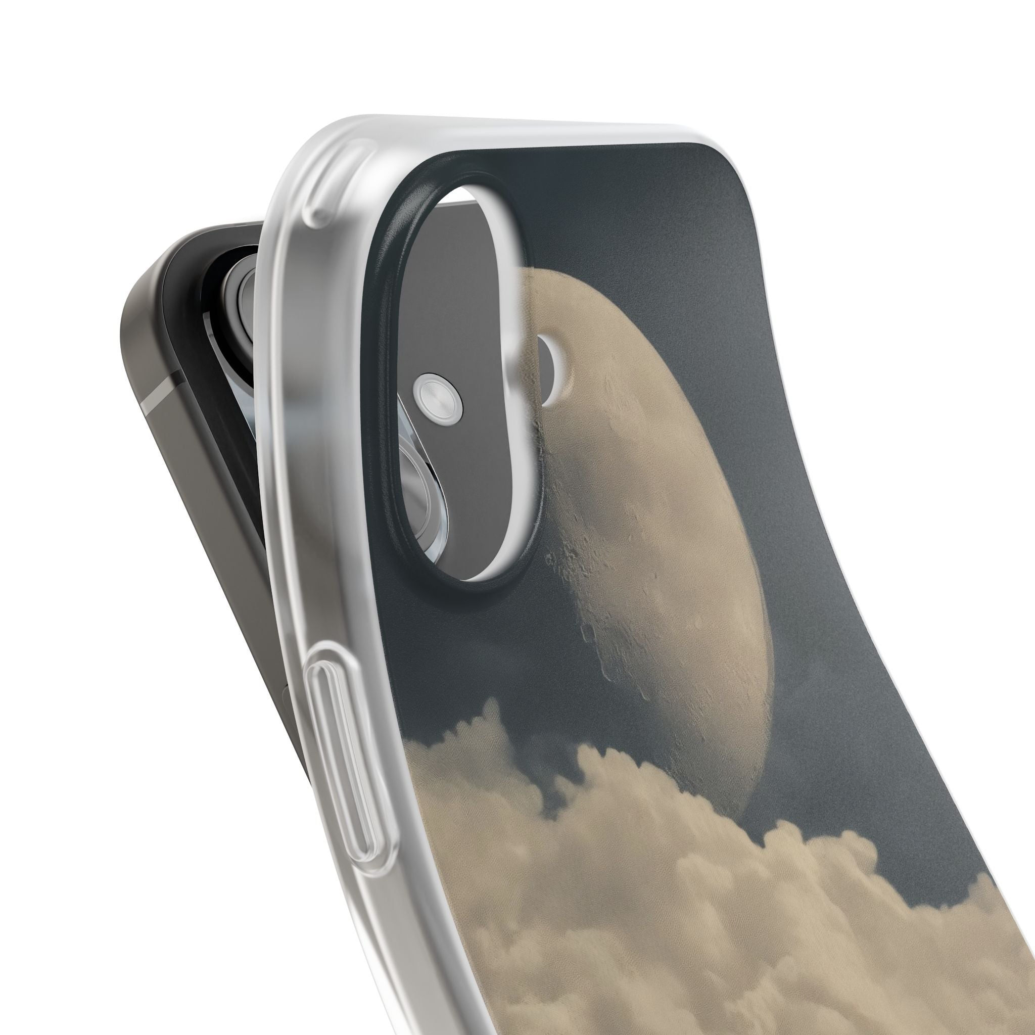 Midnight Brew Moon · Soft Mobilskal för iPhone