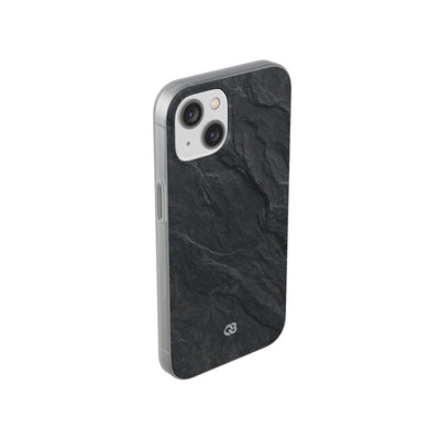 Black Lite Phone Case for iPhone - Midnight Slate Ridge