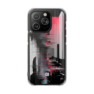 Black Impact MagSafe Phone Case for iPhone - Crimson Data Leak
