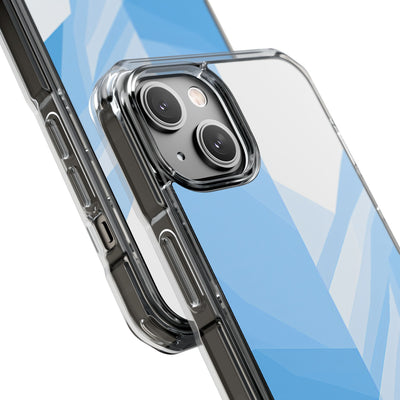 Blue Impact MagSafe Phone Case for iPhone - Arctic Glacial Ridge