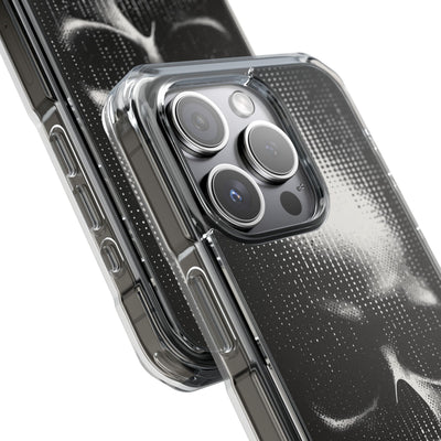 Raster Phantom · Clear Impact Magnetic Phone Case for iPhone ·  Black