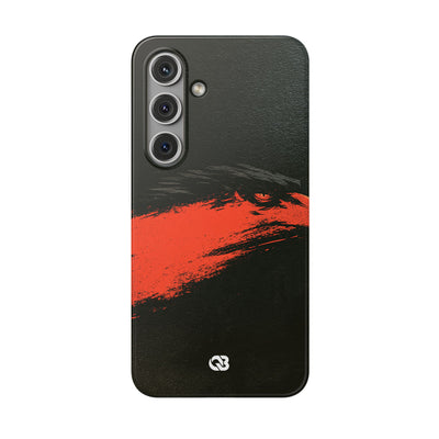 Crimson Raptor Noir · Lite Phone Case for Samsung · Black