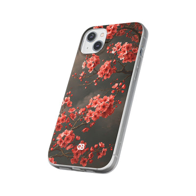 Dark Sakura Nocturne · Lite Phone Case for iPhone ·  Black