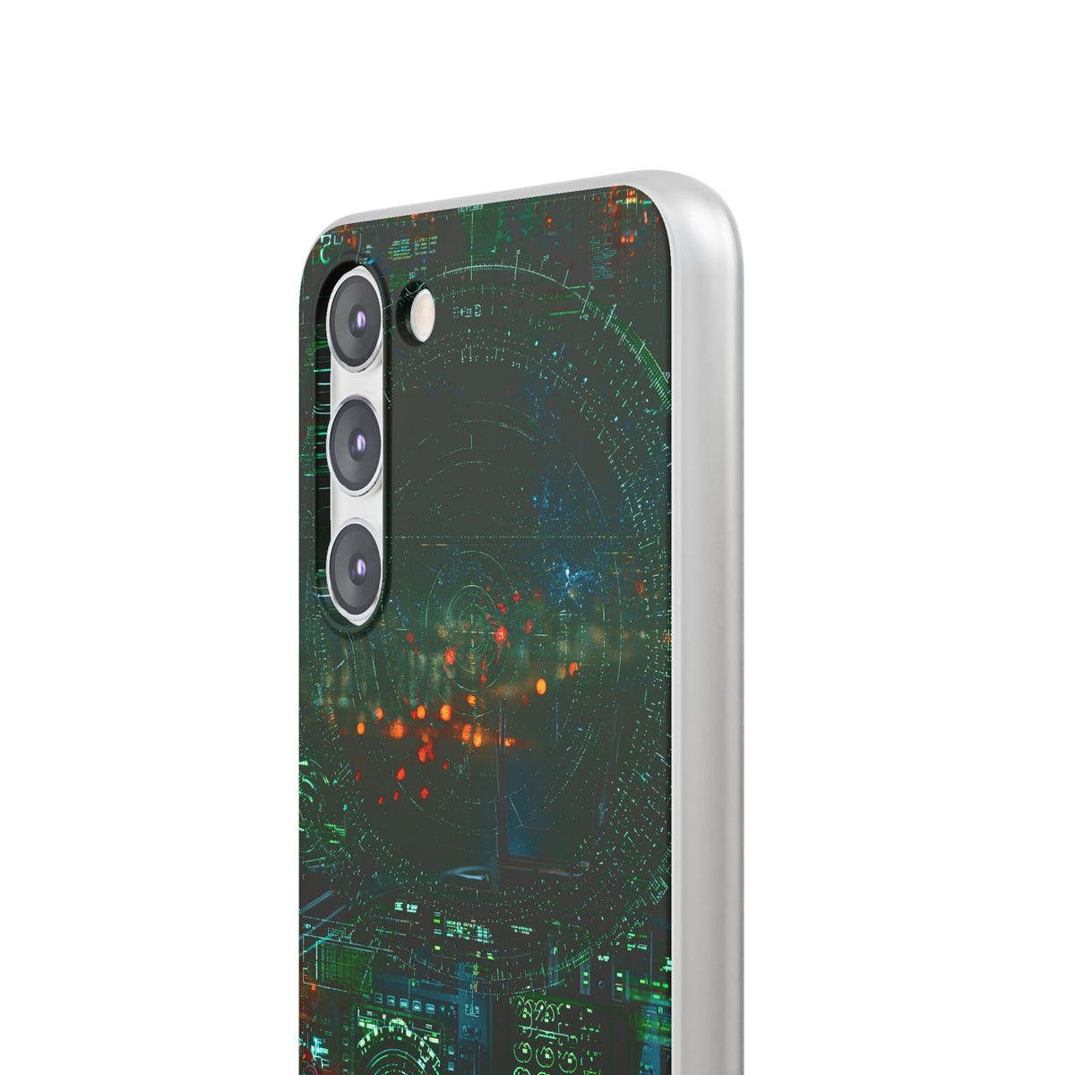 Tactical Avionics HUD · Lite Phone Case for Samsung · Green