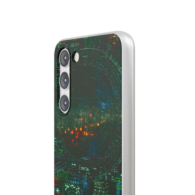 Tactical Avionics HUD · Lite Phone Case for Samsung · Green