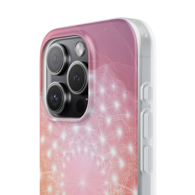 Radiant Stardust Mandala · Soft Phone Case for iPhone