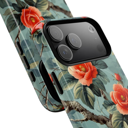 Coral Bloom iPhone 17 Pro Max Case - Tough+ - CASE•BOB