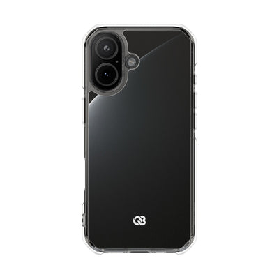 Obsidian Horizon · Clear Impact Magnetic Phone Case for iPhone ·  Black