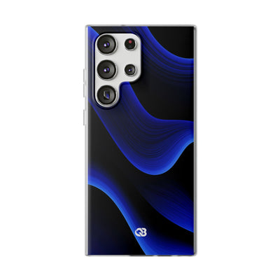 Blue Lite Phone Case for Samsung - Electric Cobalt Flow
