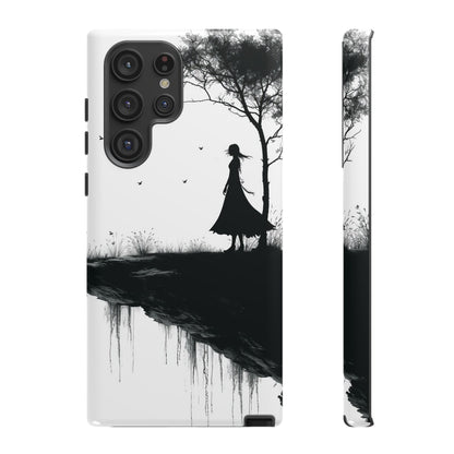 Cliffside Silhouette Samsung S22 Ultra Case - Tough