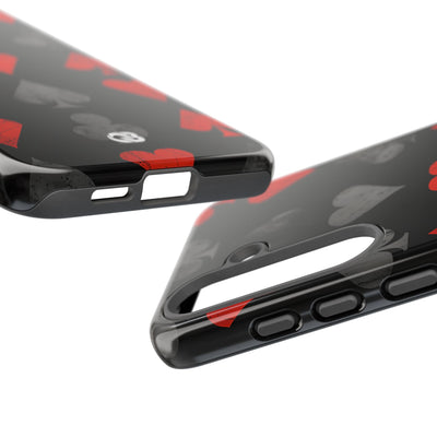 Crimson Ash Suits · Tough Phone Case for Samsung