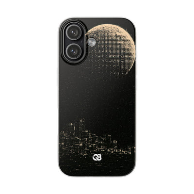Lunar Metropolis Nocturne · Lite Phone Case for iPhone ·  Black