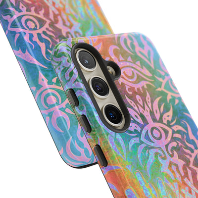 Chromatic Mystic Sigil · Tough Phone Case for Samsung · Blue