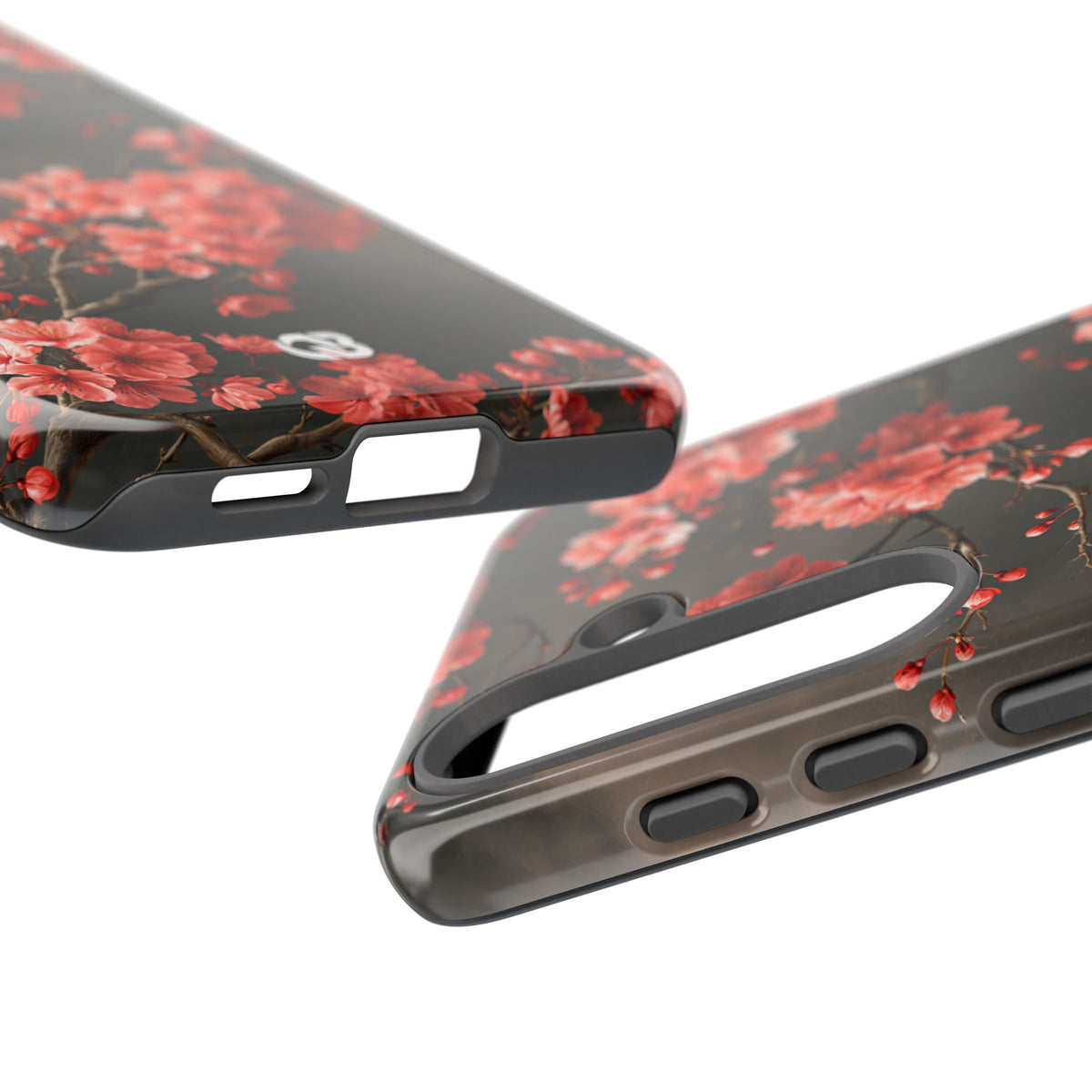 Dark Sakura Nocturne · Tough Phone Case for Samsung · Black
