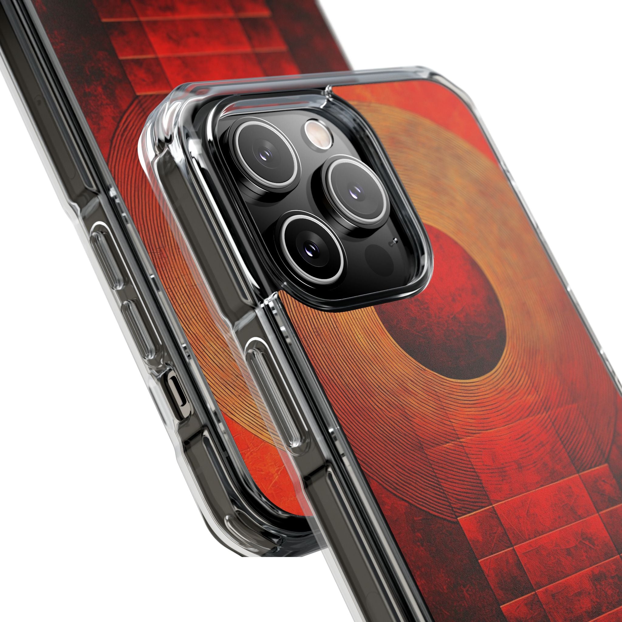 Crimson Solar Halo · Impact Phone Case for iPhone · Magsafe