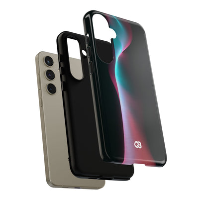 Neon Pixel Flow · Tough Phone Case for Samsung · Black