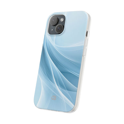 Blue Lite Phone Case for iPhone - Arctic Silk Drift