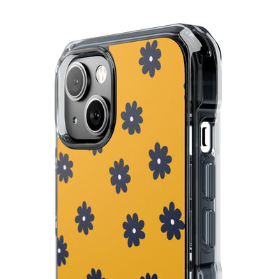 Navy Daisy Mustard · Impact Phone Case for iPhone · Magsafe