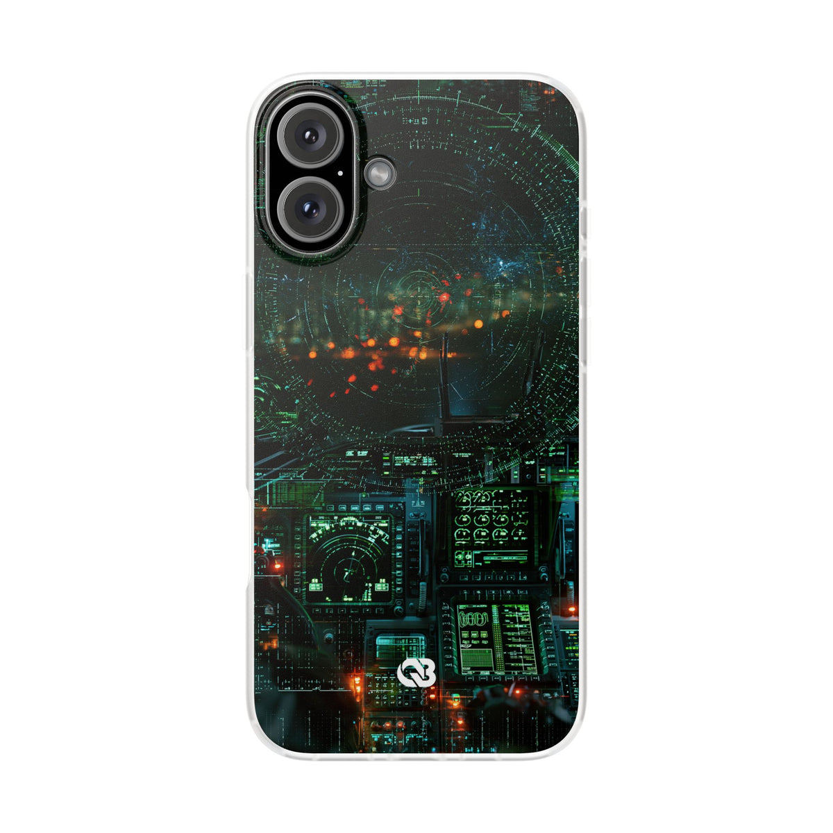 Tactical Avionics HUD · Lite Phone Case for iPhone ·  Green