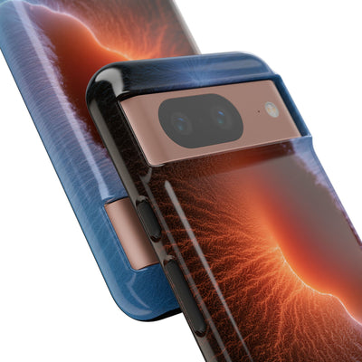 Thermal Aura Pulse · Tough Phone Case for Pixel ·  Blue