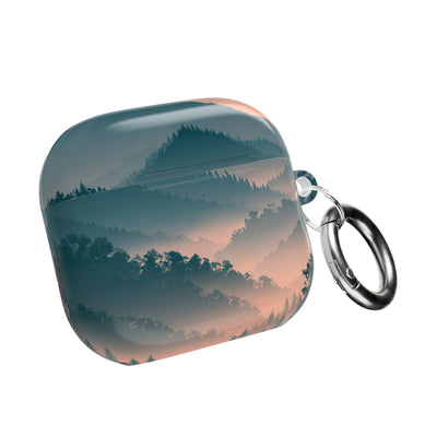 Misty Pine Summit · Hard Case for AirPods & AirPods Pro · Green